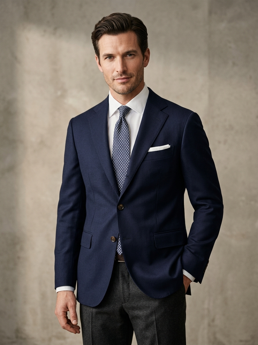 Blazer Navy Milano