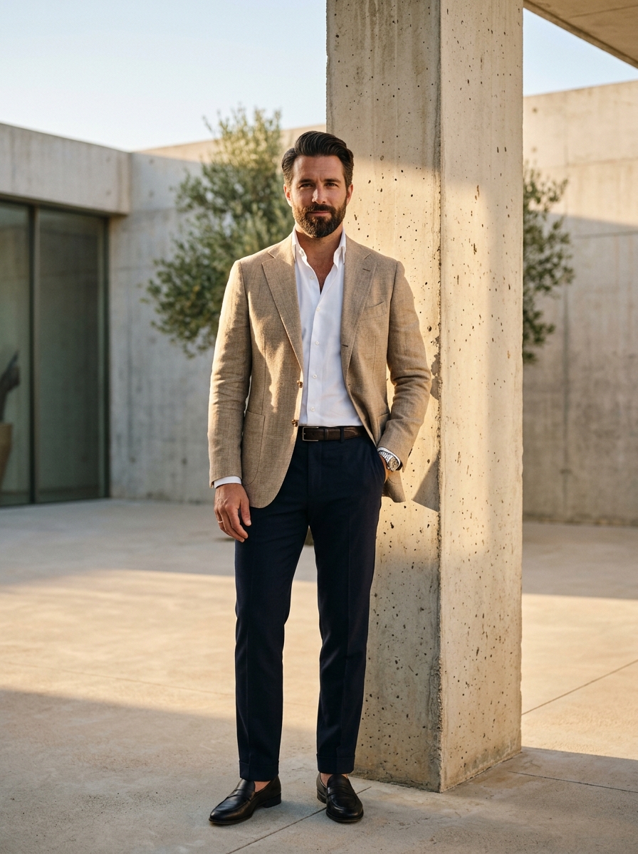Elegância Silenciosa - Blazer Italiano